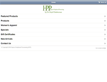 Tablet Screenshot of hppcds.com
